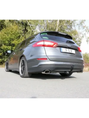 Fox Sportauspuff koncový tlumič výfuku s koncovkou 115x85 Typ 38 na obou stranách pro Ford Mondeo V s motorem 1.5 Originální