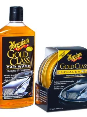 Zlevněný Meguiar's Gold Class Wash & Wax Kit - základní sada autokosmetiky pro mytí a ochranu laku