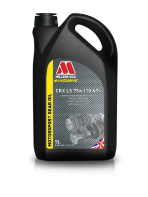 Závodní plně syntetický převodový olej Millers Oils NANODRIVE - CRX 75w110 NT+ 5l Sleva