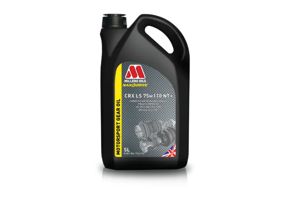 Závodní plně syntetický převodový olej Millers Oils NANODRIVE - CRX 75w110 NT+ 5l Sleva