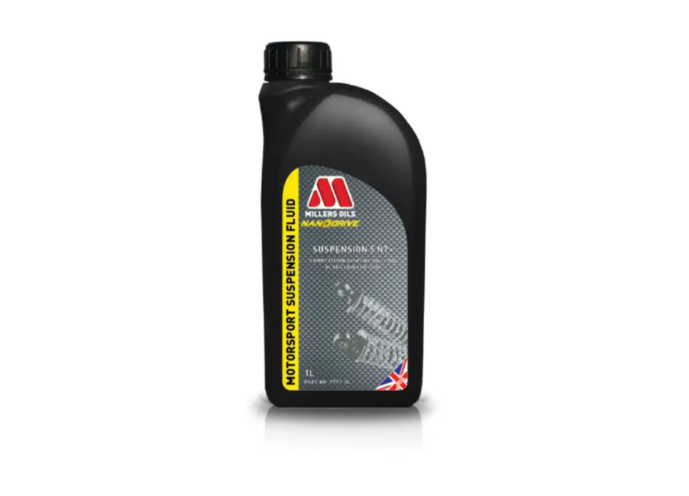 Expresní Doručení Závodní tlumičový olej Millers Oils Suspension 5 NT+ 1l
