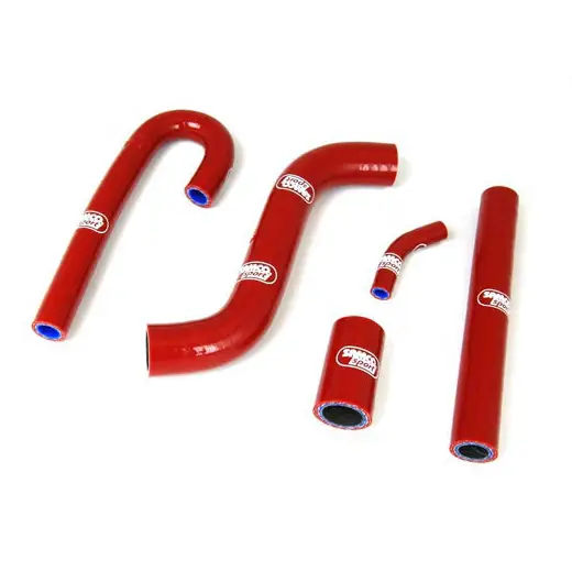 Samco Sport 5-dílná sada silikonových hadic pro doplňkové vedení chladicí kapaliny pro BMW M3 E46 7/1999 - 5/2006 3.2l s motorem S54, s pravostranným řízením, barva fialová Vysoce Kvalitní