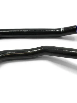 Zlevněný Samco Sport 2-dílná sada silikonových hadic pro vedení chladicí kapaliny pro Ford Escort Cosworth YBP94 5/1994 - 1996 s turbodmychadlem T25, barva samco blaze (černá s plameny)