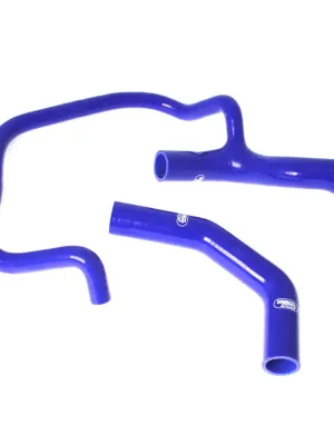 Akční Cena Samco Sport 2-dílná sada silikonových hadic pro vedení chladicí kapaliny pro Ford Fiesta XR2 Mk2 01/1986 - 1989 late single spout water pump, barva gunmetal šedá