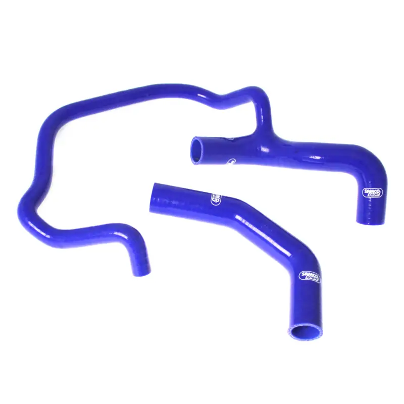 Akční Cena Samco Sport 2-dílná sada silikonových hadic pro vedení chladicí kapaliny pro Ford Fiesta XR2 Mk2 01/1986 - 1989 late single spout water pump, barva gunmetal šedá
