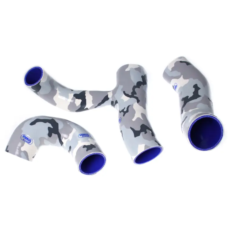 Samco Sport 3-dílná sada silikonových hadic pro vedení vzduchu k turbu pro Renault Clio 2007 197 Sport (Intake Hose Kit Retaining Resonator Box), barva červená Nejlepší Cena