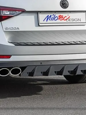 Finální Výprodej Milotec difuzor zadního nárazníku pro Škoda Superb III Lim./Combi od r.v. 2015