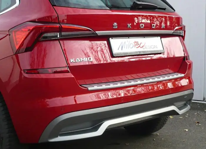 Milotec lišta nad zadní SPZ pro Škoda Kamiq, r.v. 2019-, Alu Brush Top Prodej