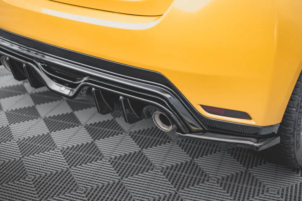 Aktuální Maxton Design boční difuzory pod zadní nárazník ver.3 pro Toyota GR Yaris Mk3, černý lesklý plast ABS
