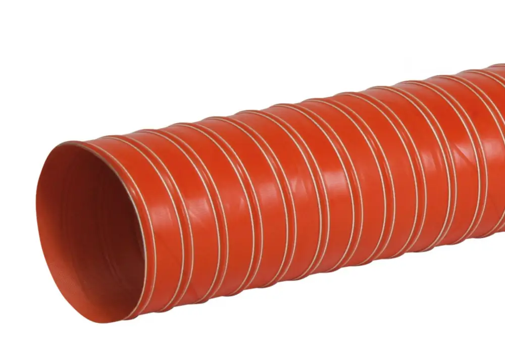 Sandtler dvouvrstvá flexibilní hadice pro přívod vzduchu Flexi-Sil 2, teplotní odolnost do +310°C, průměr 102 mm, délka 2 m Časově Omezené