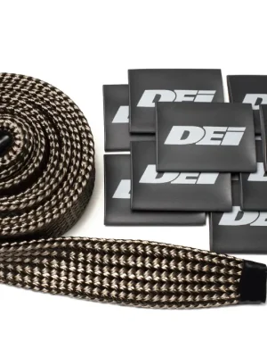 DEi Design Engineering titanový tepelně izolační návlek "Titanium Protect-A-Sleeve", rozměr průměr 1,3 cm, délka 1,2 m Víkendová Akce