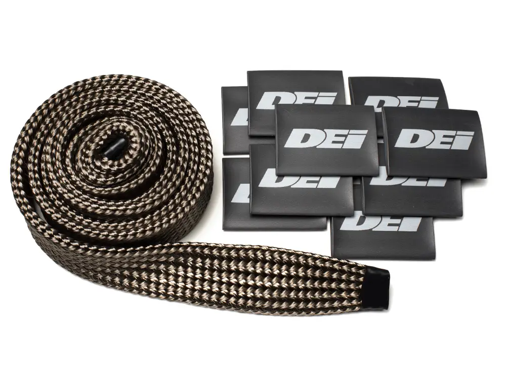 DEi Design Engineering titanový tepelně izolační návlek "Titanium Protect-A-Sleeve", rozměr průměr 1,3 cm, délka 1,2 m Víkendová Akce
