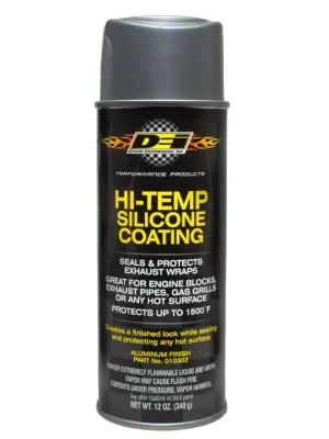 DEi Design Engineering ochranný sprej na termo izolační omotávky výfuků (HT Silicone Coating) 355 ml, barva stříbrná Sleva