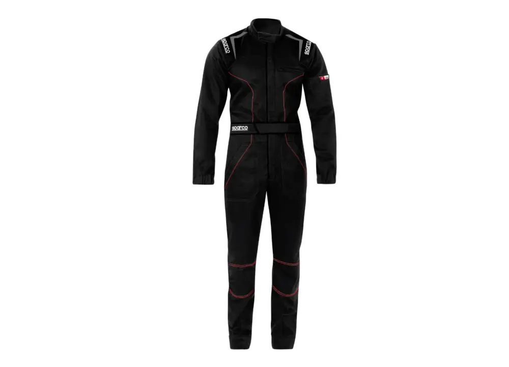 Kombinéza Sparco MS-4 pro karting nebo mechaniky, barva černá, velikost M Super Cena