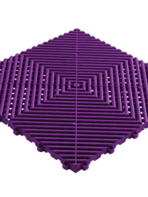 Cenový Hit Swisstrax dlaždice modulární podlahy typu Ribtrax PRO, 40 x 40 cm, barva Cosmic Purple fialová