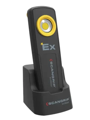 SCANGRIP UNI-EX - velmi odolné LED pracovní světlo do výbušných prostředí, nabíjecí, až 350 lumenů Cenový Hit