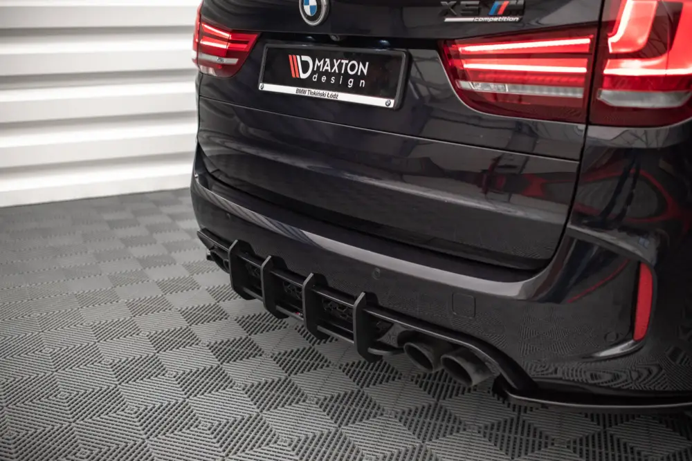 Maxton Design "Street Pro" difuzor zadního nárazníku pro BMW X5 M F15, plast ABS bez povrchové úpravy Autentický