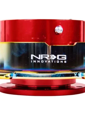 Rychlé Dodání NRG Innovations odpojovač volantu Generation 2.5, barva červená s neochrome kroužkem