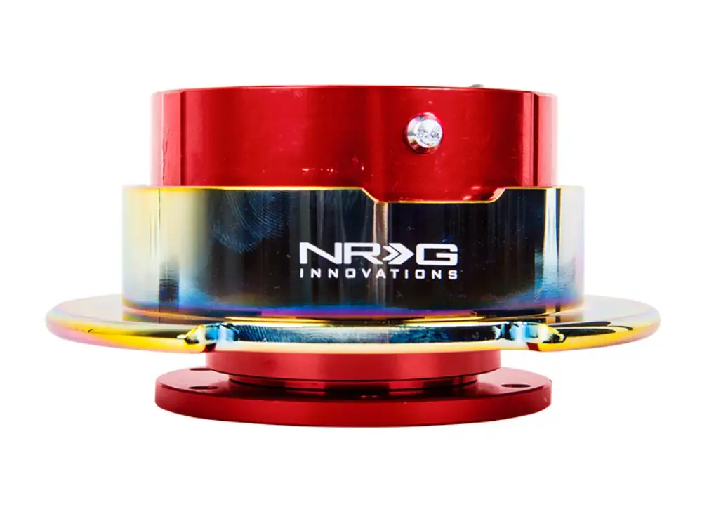 Rychlé Dodání NRG Innovations odpojovač volantu Generation 2.5, barva červená s neochrome kroužkem