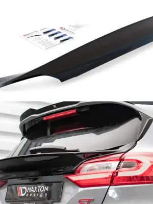 Výhodná Nabídka Maxton Design patka na zadní okno pro Ford Fiesta Mk8, černý lesklý plast ABS