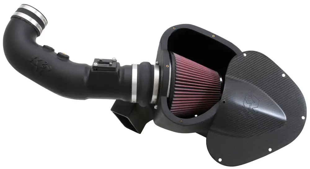 Poslední Šance K&N sportovní kit sání Série 63 Aircharger pro Ford Mustang GT 5.0L Benzin r.v. 2011-2014