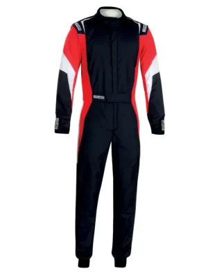 Závodní kombinéza Sparco Competition, homologace FIA, barva černo-červená, velikost 48 Must-Have