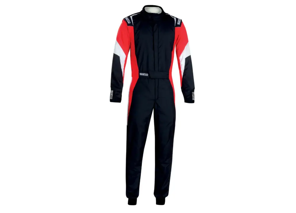 Závodní kombinéza Sparco Competition, homologace FIA, barva černo-červená, velikost 48 Must-Have