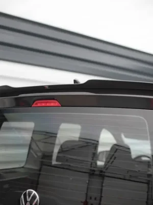 Dokud Zásoby Vydrží Maxton Design prodloužení spoileru pro Volkswagen Caddy Mk5, černý lesklý plast ABS