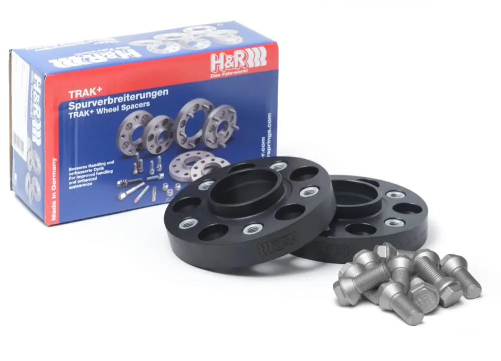 H&R 2 kusy rozšiřovacích podložek typ DRA50 o šířce 25 mm pro BMW řada 3 E36 3/B, barva černá Jen Po Omezenou Doba