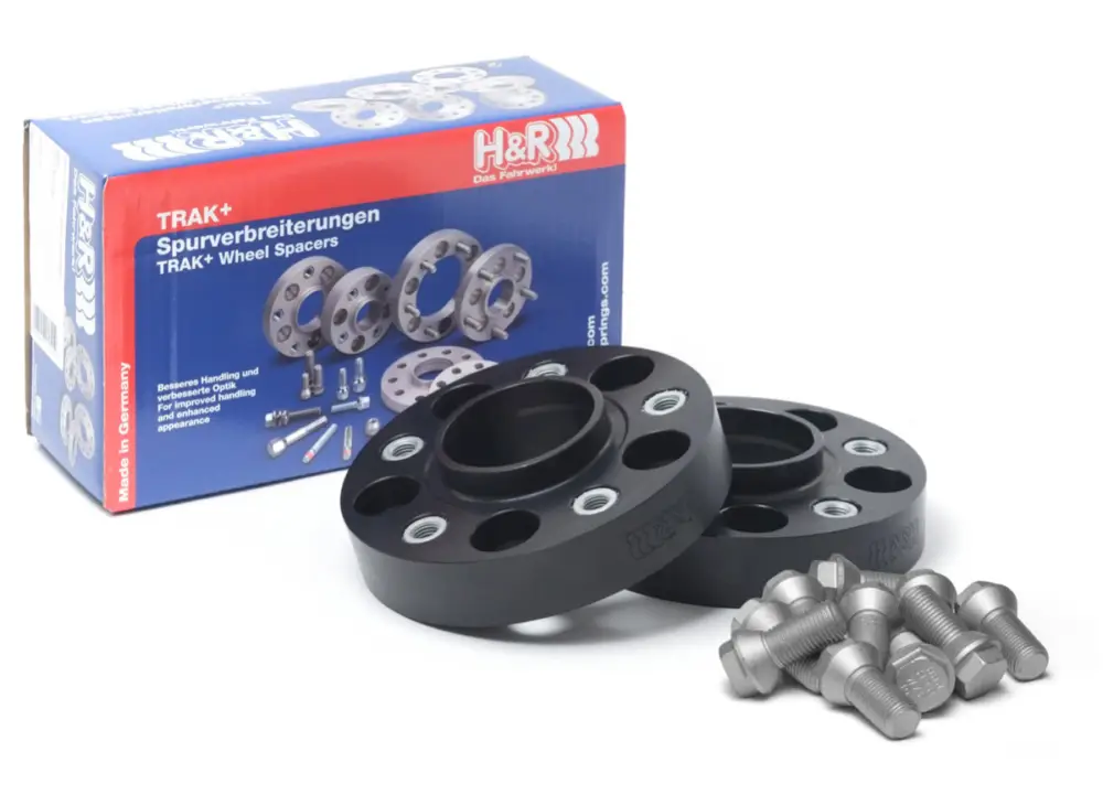 H&R 2 kusy rozšiřovacích podložek typ DRA60 o šířce 30 mm pro BMW řada 5 E34 5/H, barva černá Ihned K Objednání