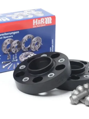 Zlevněný H&R 2 kusy rozšiřovacích podložek typ DRA90 o šířce 45 mm pro BMW řada 8 (E31) 8/E+M8, barva černá