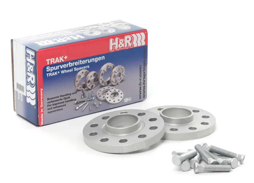 Speciální Cena H&R 2 kusy rozšiřovacích podložek typ DRS o šířce 20 mm mm pro Honda Civic ED, barva stříbrná