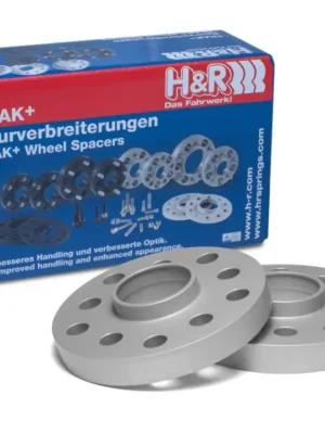 Akce H&R 2 kusy rozšiřovacích podložek typ DR40 o šířce 20 mm pro Fiat Ulysse 179, barva stříbrná