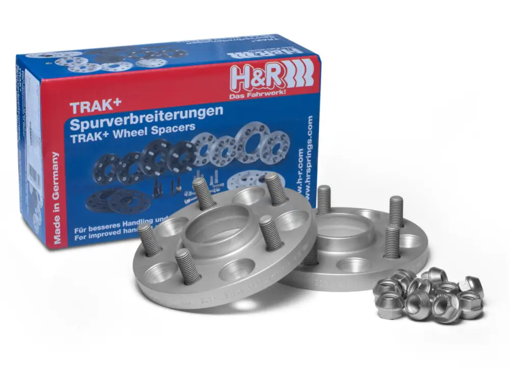 Nejprodávanější H&R 2 kusy rozšiřovacích podložek typ DRM-ABE40 o šířce 20 mm pro Vauxhall Astra J P-J, barva stříbrná