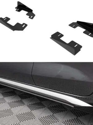 Časově Omezené Maxton Design křidélka bočních difuzorů pro Audi A3 8Y, černý lesklý plast ABS, S-Line