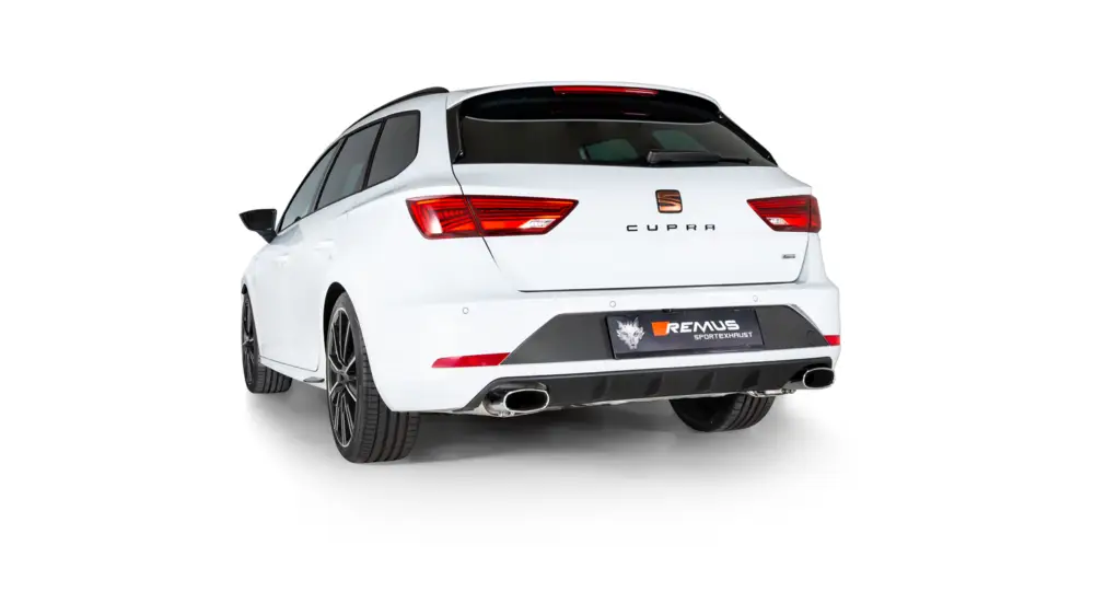 Autentický Remus gpf-back výfukový systém pro Seat/Cupra Leon Cupra ST 300 4drive typ 5F r.v. 11/2018-