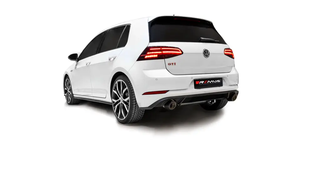 Remus zadní sportovní tlumič - s výstupy 2+2 pro Volkswagen Golf VII GTI facelift typ AU r.v. 2017- Pouze Dnes