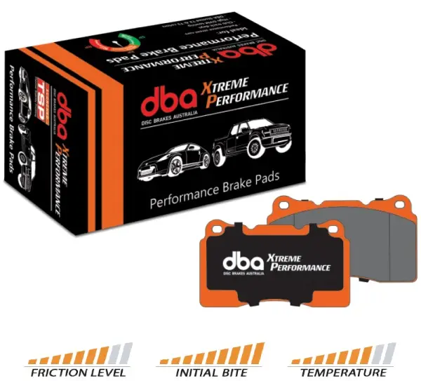 DBA Xtreme Performance přední sada brzdových destiček pro Audi Q5 8R 2011-2017 2.0 TD 143BHP Horká Nabídka