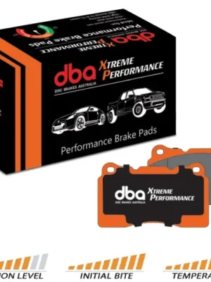 Akce DBA Xtreme Performance s homologací ECE R90 přední sada brzdových destiček pro Seat Alhambra (7N) 2012-2020 2.0 TD 177BHP
