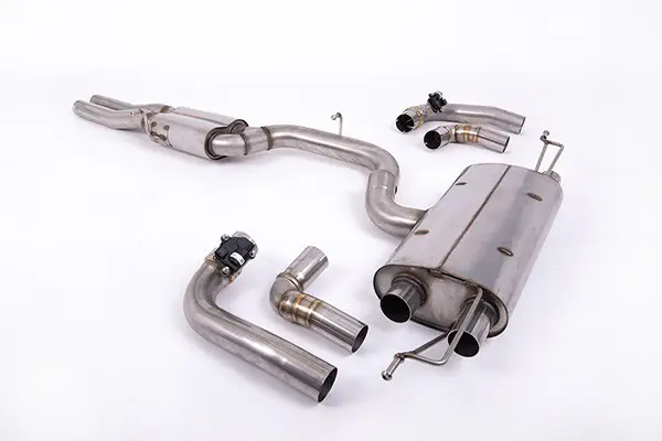 Originální Milltek Sport výfukový systém OPF/GPF Back 80mm - s rezonátorem pro Audi RS3 Sportback 400PS (8Y MQB EVO) - s OPF/GPF 2021-2024
