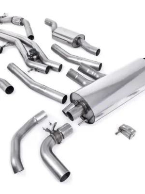 Vysoce Kvalitní Milltek Sport výfukový systém OPF/GPF Back s rezonátorem pro Audi SQ7 4.0 V8 TT (benzin s OPF/GPF) 2021-2024