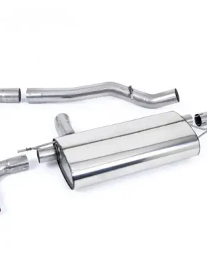 Vysoce Kvalitní Milltek Sport výfukový systém OPF/GPF Back pro BMW řada 1 M135i xDrive 5-dvéř. (F40 s OPF/GPF) 2019-2024, GT-115 titanové koncovky