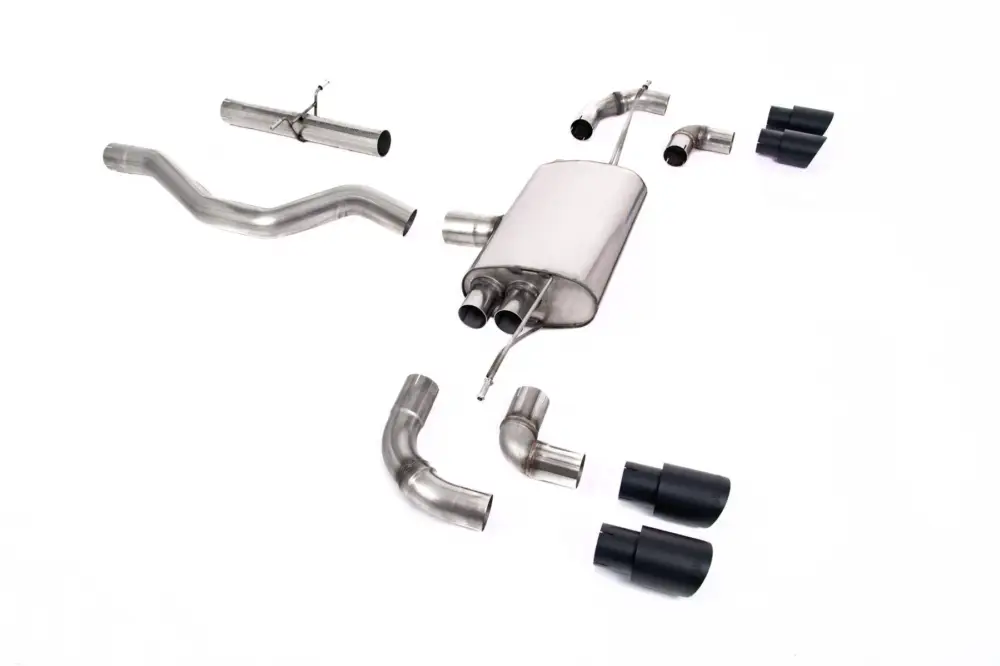 Milltek Sport výfukový systém OPF/GPF Back bez rezonátoru (hlasitější) pro Land rover Defender 90 3.0 I6 P400 (s OPF/GPF a bez OPF/GPF) 2020-2024, GT-90 černé koncovky Aktuální