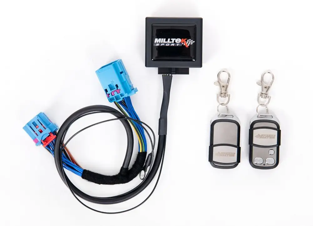 Časově Omezené Milltek Sport Active Valve Control Plug&Play Remote Control System pro OE / Milltek Sport výfuky pro Volkswagen Golf Mk8 R 2.0 TSI 320PS (bez GPF / NA modely) 2022-2024