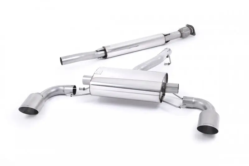 Milltek Sport výfukový systém secondary cat-back s rezonátorem pro Scion Fr-s 2.0l 2012-2016, broušené titanové koncovky Odeslání Ihned
