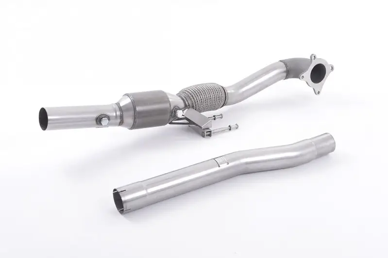 Milltek Sport litý downpipe s Race katalyzátorem pro Audi A3 1.8 TSI 2WD 3-dvéř. 2008-2012, pouze pro Milltek Sport 2.75" cat-back systém Omezená Nabídka