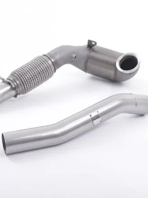 Speciální Cena Milltek Sport downpipe a Hi-Flow sportovní katalyzátor 200 Cell HJS High Flow sportovní katalyzátor a vč. GPF Delete sekce pro Audi S3 2.0 TFSI quattro Sportback 8V.2 (s GPF) 2019-2020, pouze pro OE Cat Back systém