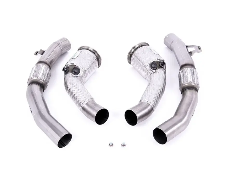 Milltek Sport Downpipes s náhradami katalyzátorů pro Audi S8 D5 4.0 TFSI V8 Sedan (bez OPF/GPF US/ROW) 2020-2024, pro Milltek Sport Cat Back systém Zlevněný