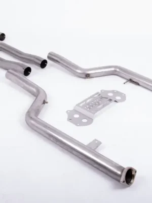 Výhodná Nabídka Milltek Sport náhrada GPF/OPF bez rezonátoru (hlasitější) pro BMW řada 4 G82 M4/M4 Competition S58 3.0 Turbo (s OPF/GPF) 2020-2024, pouze pro OE Downpipes & Milltek Sport OPF/GPF Back systém