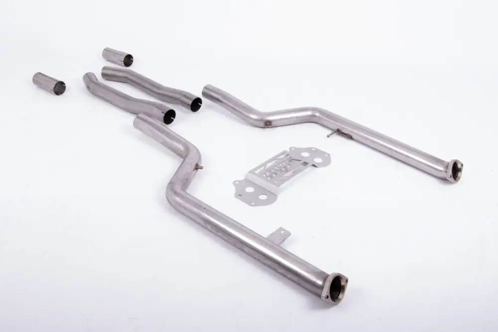 Výhodná Nabídka Milltek Sport náhrada GPF/OPF bez rezonátoru (hlasitější) pro BMW řada 4 G82 M4/M4 Competition S58 3.0 Turbo (s OPF/GPF) 2020-2024, pouze pro OE Downpipes & Milltek Sport OPF/GPF Back systém